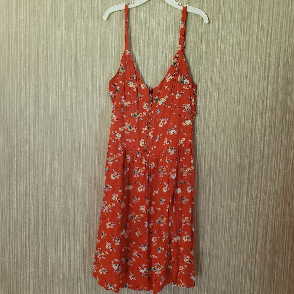 Be Bop Cute Dress Floral Zipper